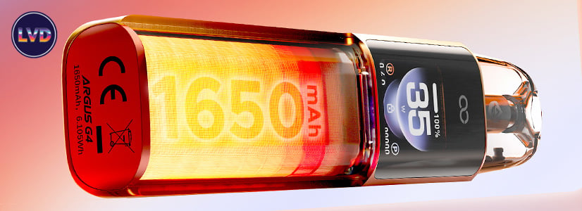 Batterie 1650 mAh haute densité